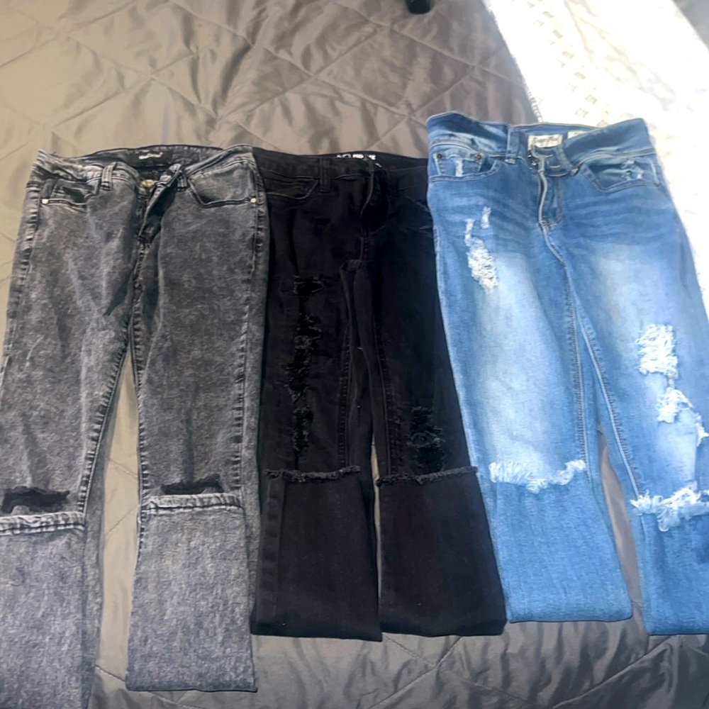 Mid-rise Jeans bundle size 0/1